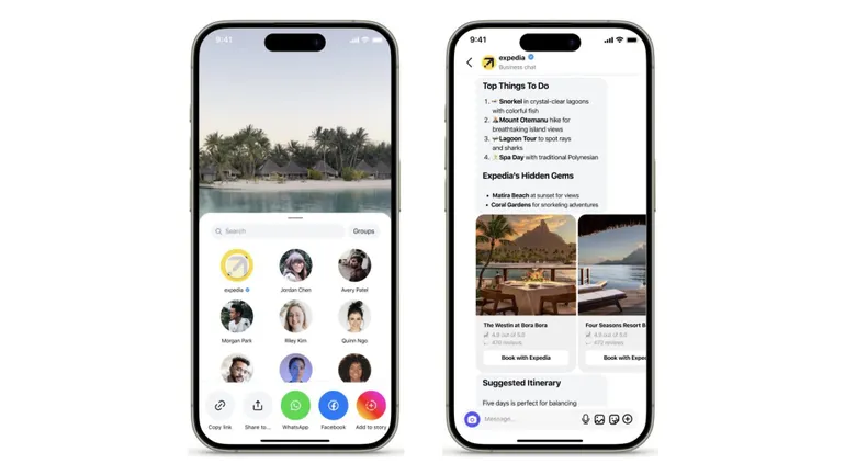 A Expedia traz ferramenta generativa de planejamento de viagem de IA para o Instagram