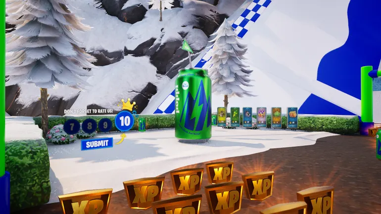 Inside Poppi Push para os jogos como refrigerante prebiótico borbulha