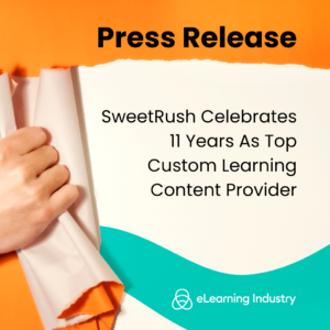 Sweetrush comemora 11 anos como o melhor provedor de conteúdo de aprendizado personalizado
