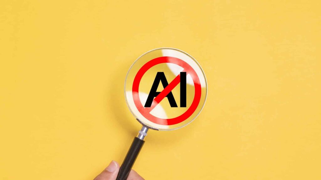 6 marcas que se posicionam contra o conteúdo da IA