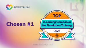 Sweetrush nomeou o número 1 em treinamento de simulações pela indústria de eLearning