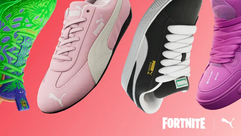 Puma traz sapatos populares para o Fortnite, à medida que o marketing de roupas esportivas evolui