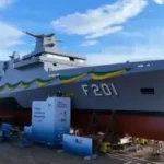 Essa é a primeira vez que três fragatas são construídas, ao mesmo tempo, no polo naval de Itajaí.