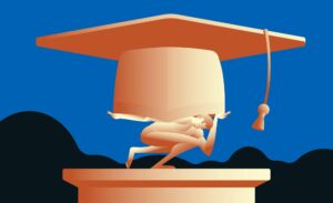 Como o seu reembolso de empréstimos para estudantes é afetado pela única grande conta?