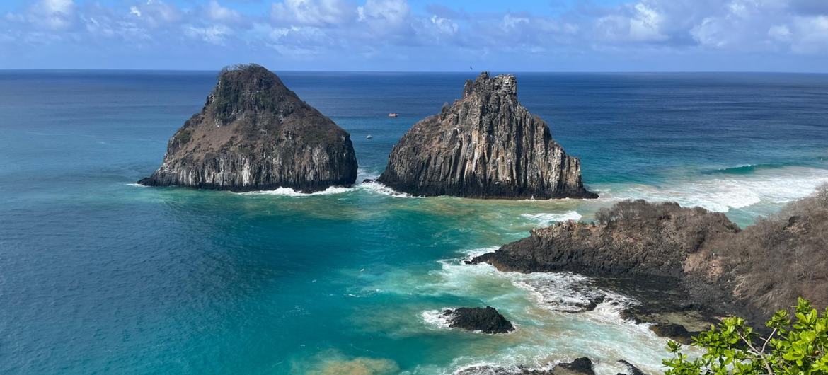 Arquipélago de Fernando de Noronha no Brasil