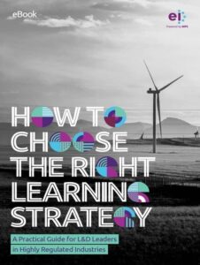 Lançamento de e-book: Como escolher a estratégia de aprendizagem certa: um guia prático para líderes de P&D em setores altamente regulamentados