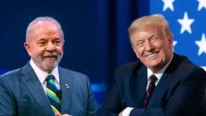 "Boa química" com Lula faz Trump escrever: "nossos países irão se sair muito bem juntos"