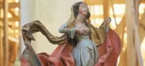 Retábulo do século XVI da Igreja de Kaarma, na Estônia