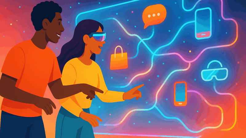 A nova era das jornadas do cliente é cocriada, adaptativa e alimentada por IA