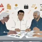 Família em reunião de planejamento sucessório discutindo aumento no custo de herança e ITCMD