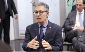 Reunião com governadores sobre o Marco Legal do Combate ao Crime Organizado. Governador do Estado de Minas Gerais, Romeu Zema