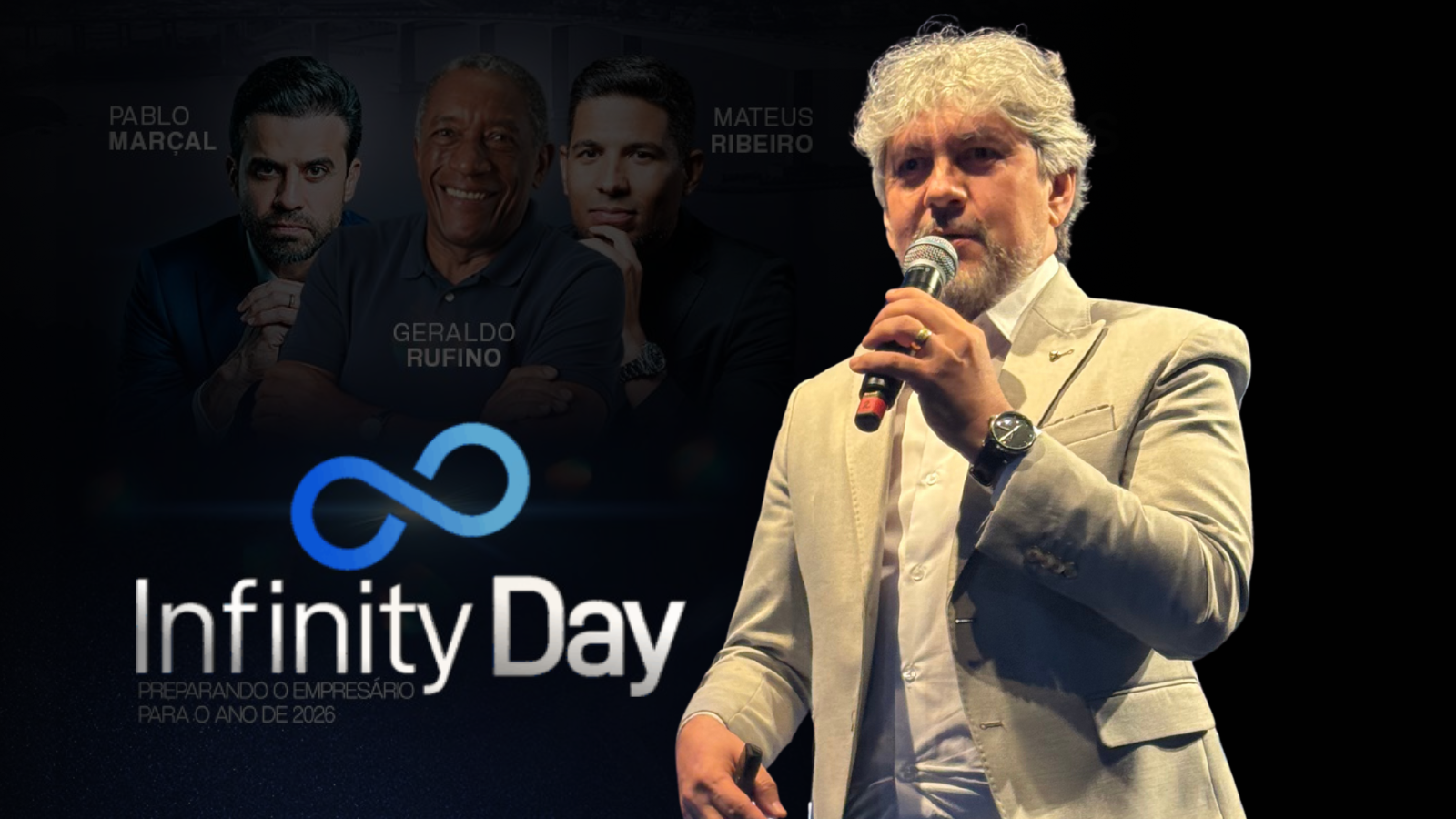 Luciano Menezes integra o time de especialistas do Infinity Day 2025, evento que reunirá líderes nacionais para discutir estratégias, gestão e performance no ambiente empresarial