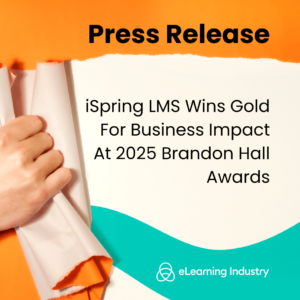 iSpring LMS ganha ouro pelo impacto nos negócios