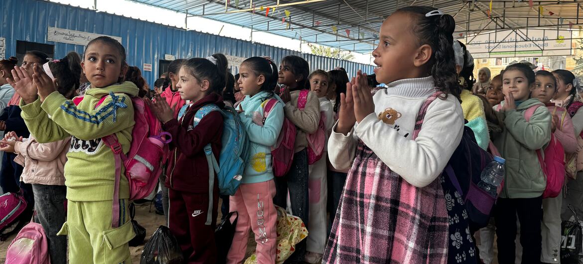 Destruição de escolas em Gaza coloca futuro de toda uma geração em risco, diz Unicef