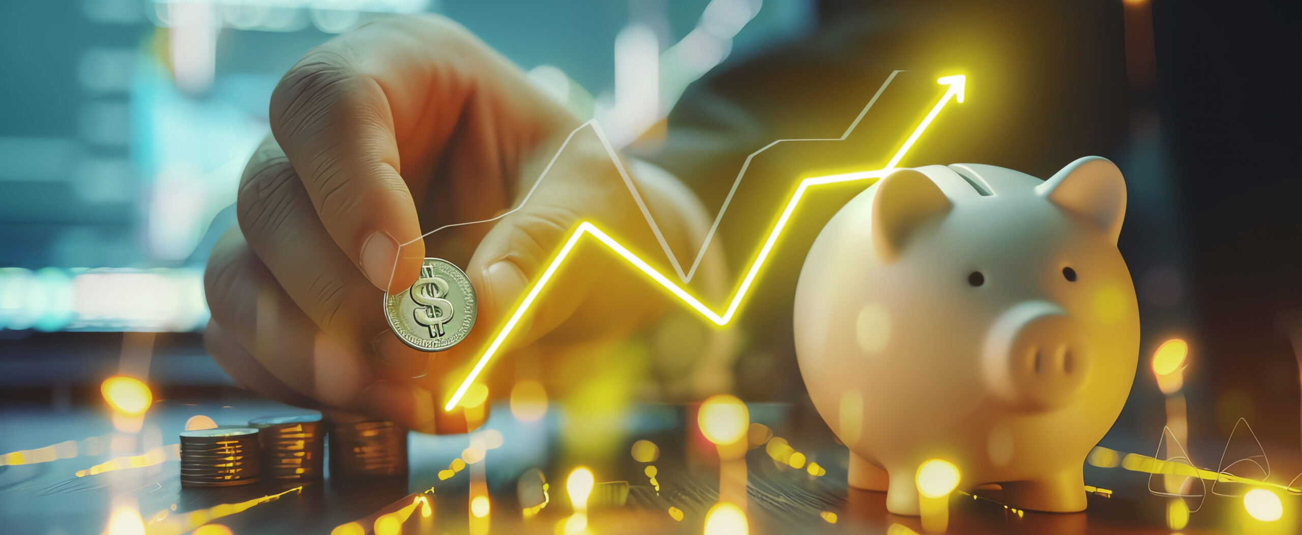 saving concept, AI generated image