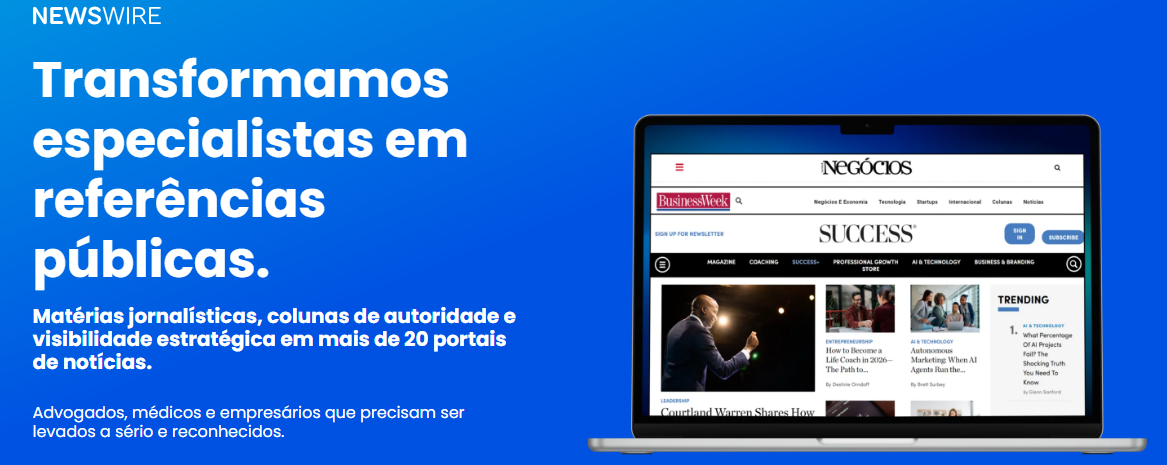 Newswire lança plataforma que amplia acesso à imprensa nacional