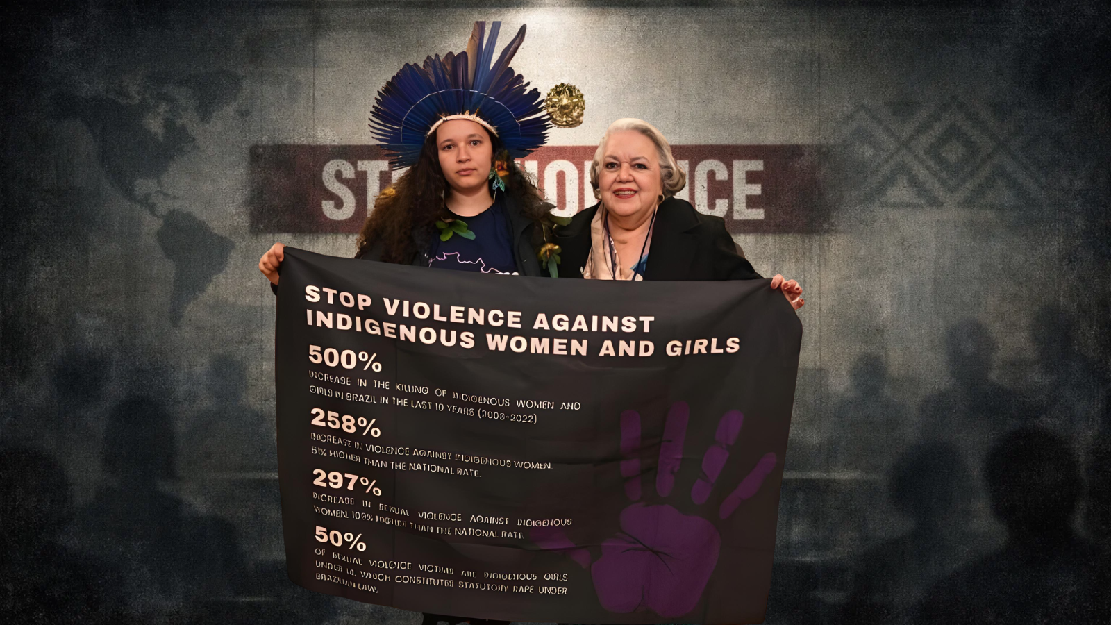 Naiá Tupinambá leva à CSW70 um alerta incontornável: a violência contra mulheres indígenas segue invisibilizada — e ignorar isso também é uma forma de violência.