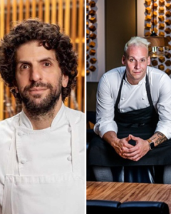 Ivan Ralston (Tuju) e Luis Felipe Souza (Evvai) - Chefs 3 estrelas Michelin