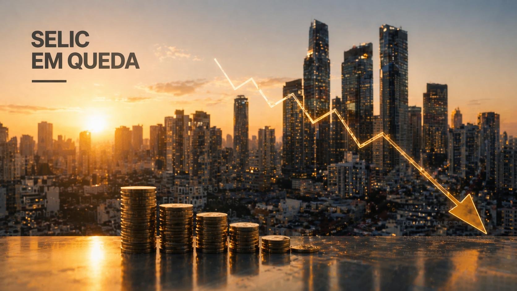 Queda dos juros reposiciona o mercado e antecipa novo ciclo de valorização imobiliária