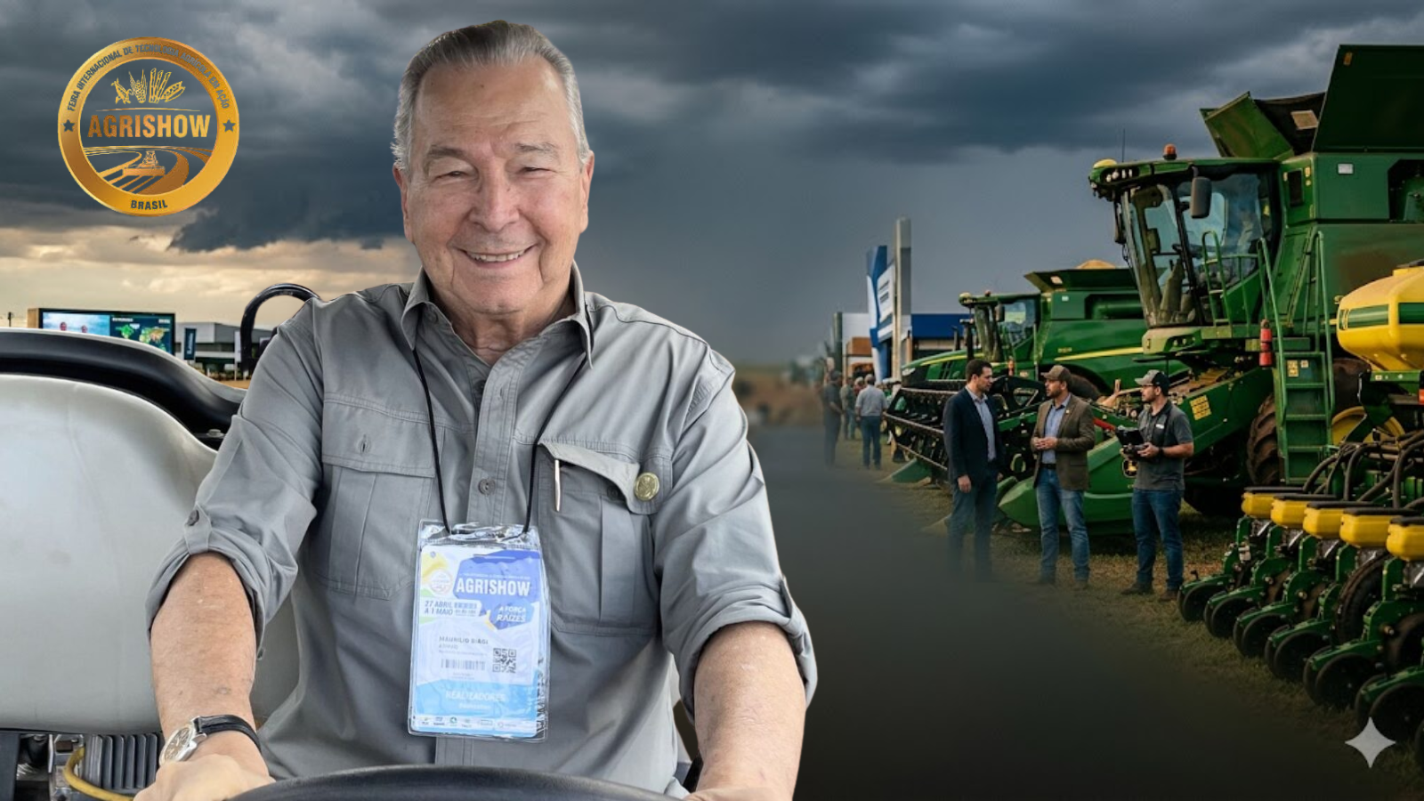 Maurilio Biagi participa da Agrishow 2025, feira que refletiu os desafios econômicos, climáticos e reputacionais enfrentados atualmente pelo agronegócio brasileiro.