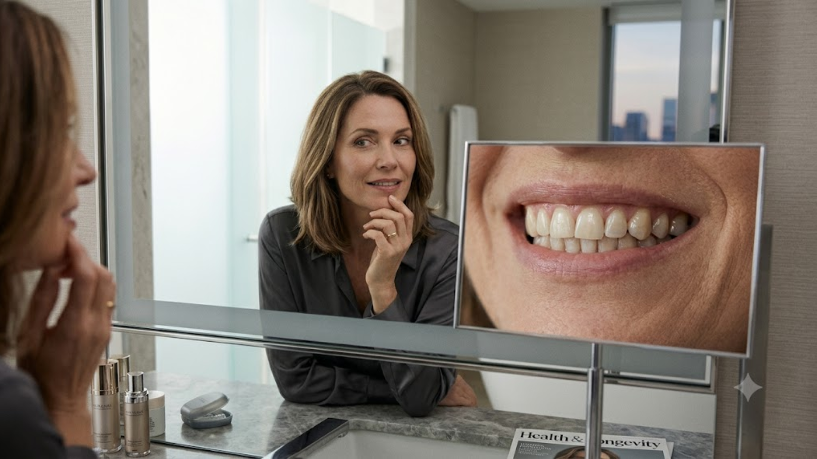 A saúde oral passou a refletir estresse, sono ruim, alimentação ácida e hábitos modernos que aceleram o envelhecimento precoce da boca.