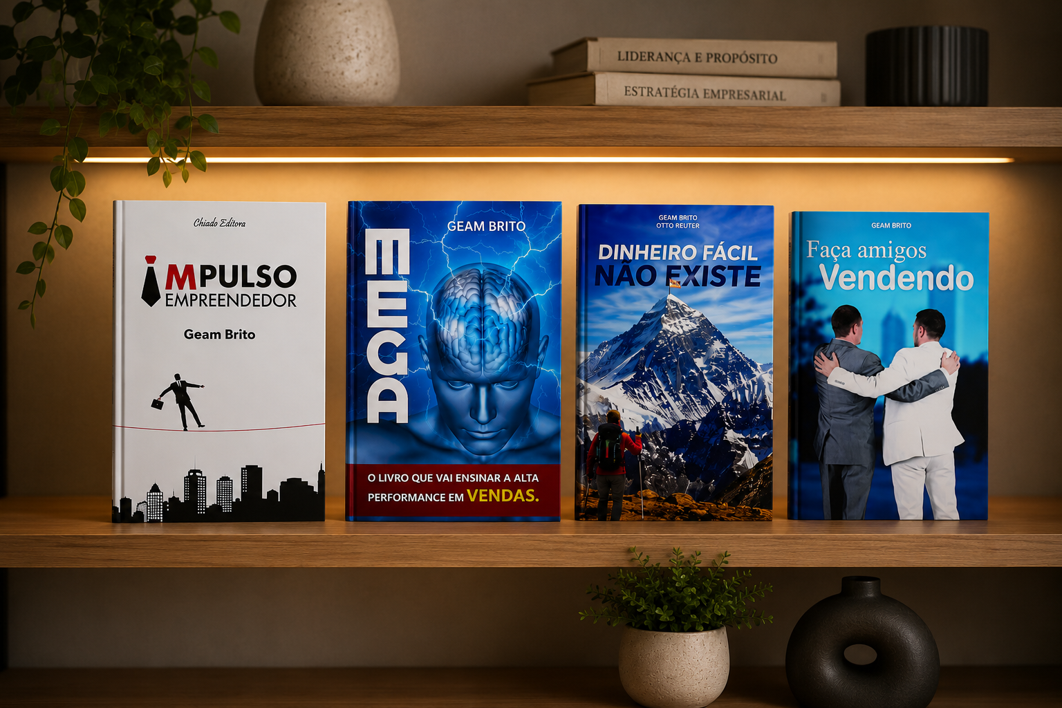 Empreendedorismo, vendas e educação financeira: coleção de livros reúne estratégias para quem busca crescer nos negócios