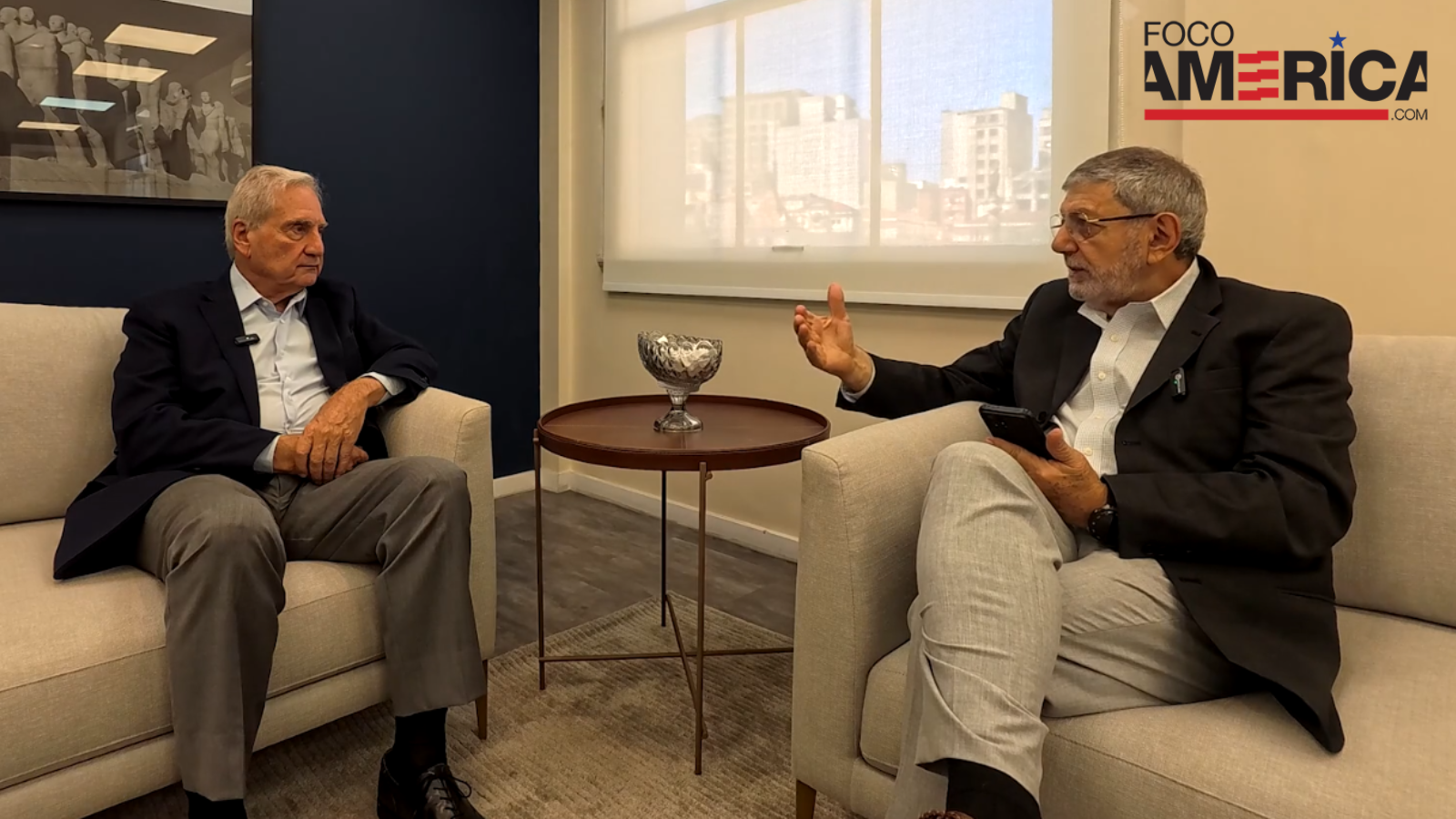 Alfredo Cotait, presidente da ACSP, conversa com Lineu Vitale em entrevista exclusiva ao FocoAmerica sobre os desafios e oportunidades do comércio exterior para empresários brasileiros, dentro e fora do Brasil.