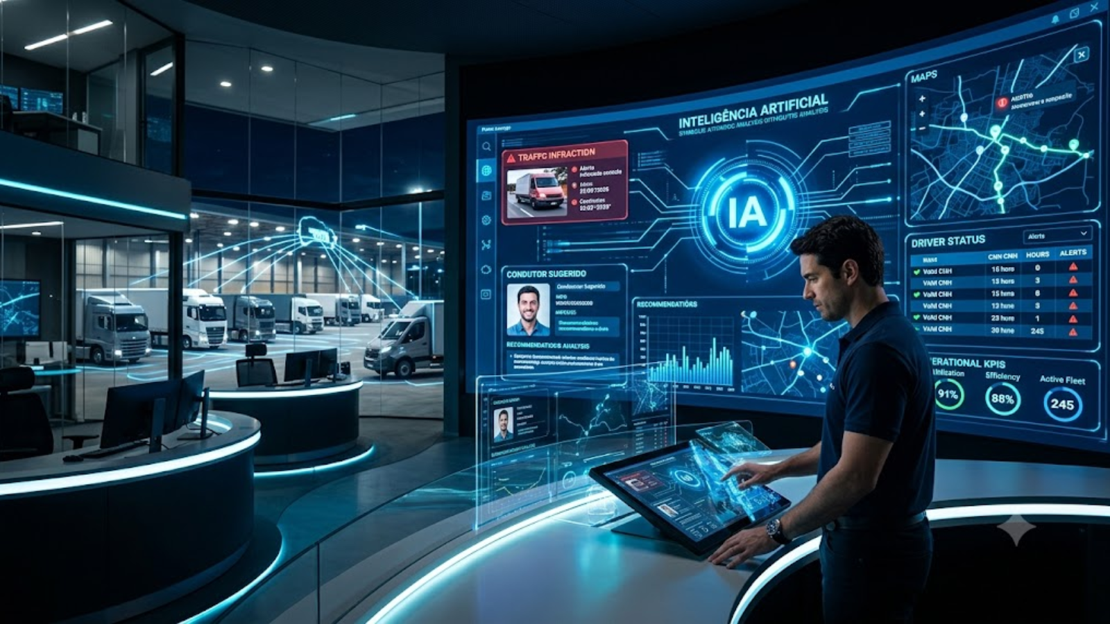 A Inteligência Artificial começa a transformar a gestão de frotas ao automatizar a análise de infrações, apoiar a identificação de condutores e integrar informações operacionais em uma única plataforma, reduzindo retrabalho e ampliando a eficiência das empresas.
