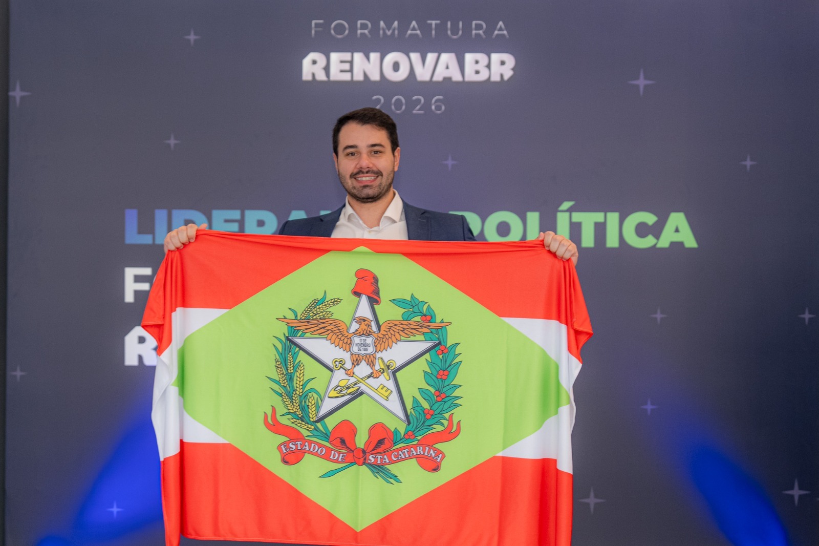 Lucas Jean é selecionado pelo RenovaBR e passa a representar Santa Catarina entre as novas lideranças políticas do país