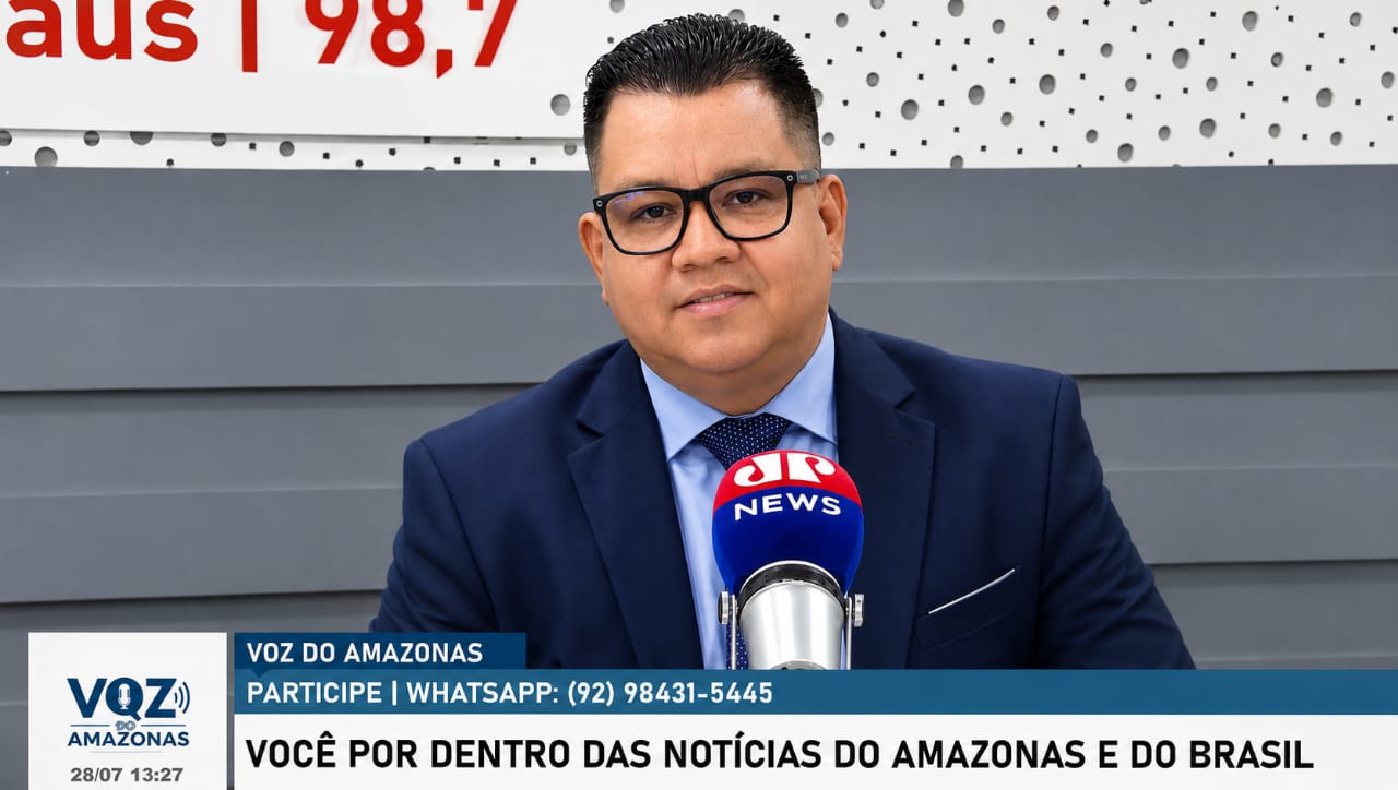 Marcelo Generoso comanda o único programa de rádio com transmissão simultânea para os 62 municípios do Amazonas