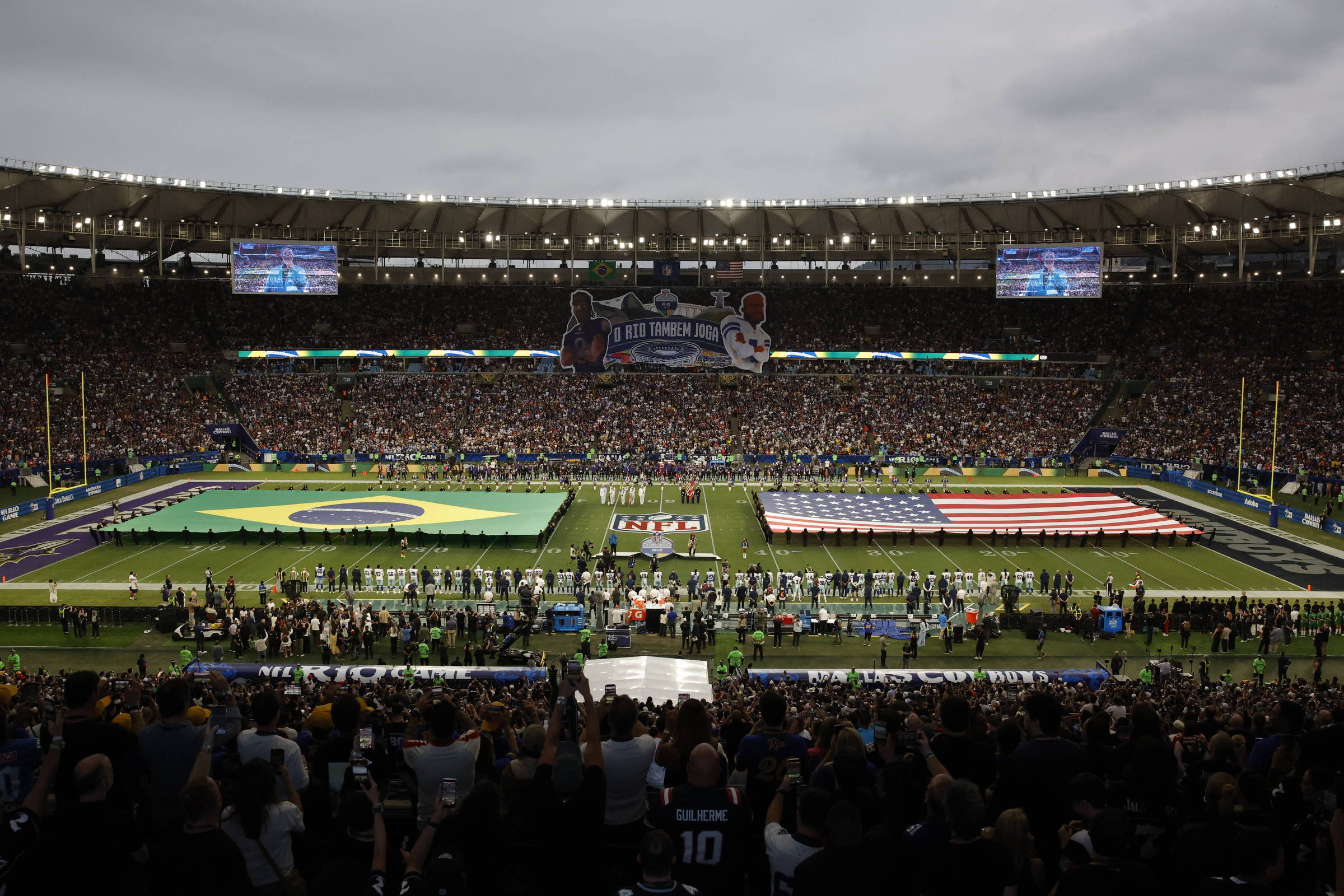 Em sua terceira edição no país, NFL abraça a brasilidade – 27/09/2026 – Esporte