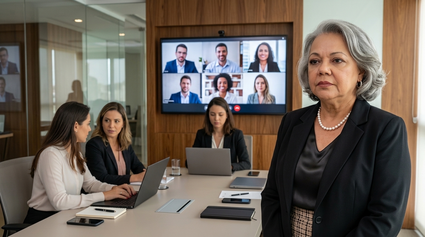 No trabalho híbrido, a violência psicológica ganhou novas formas: silenciamento, exclusão e isolamento podem acontecer longe dos corredores — e diante de todos nas telas