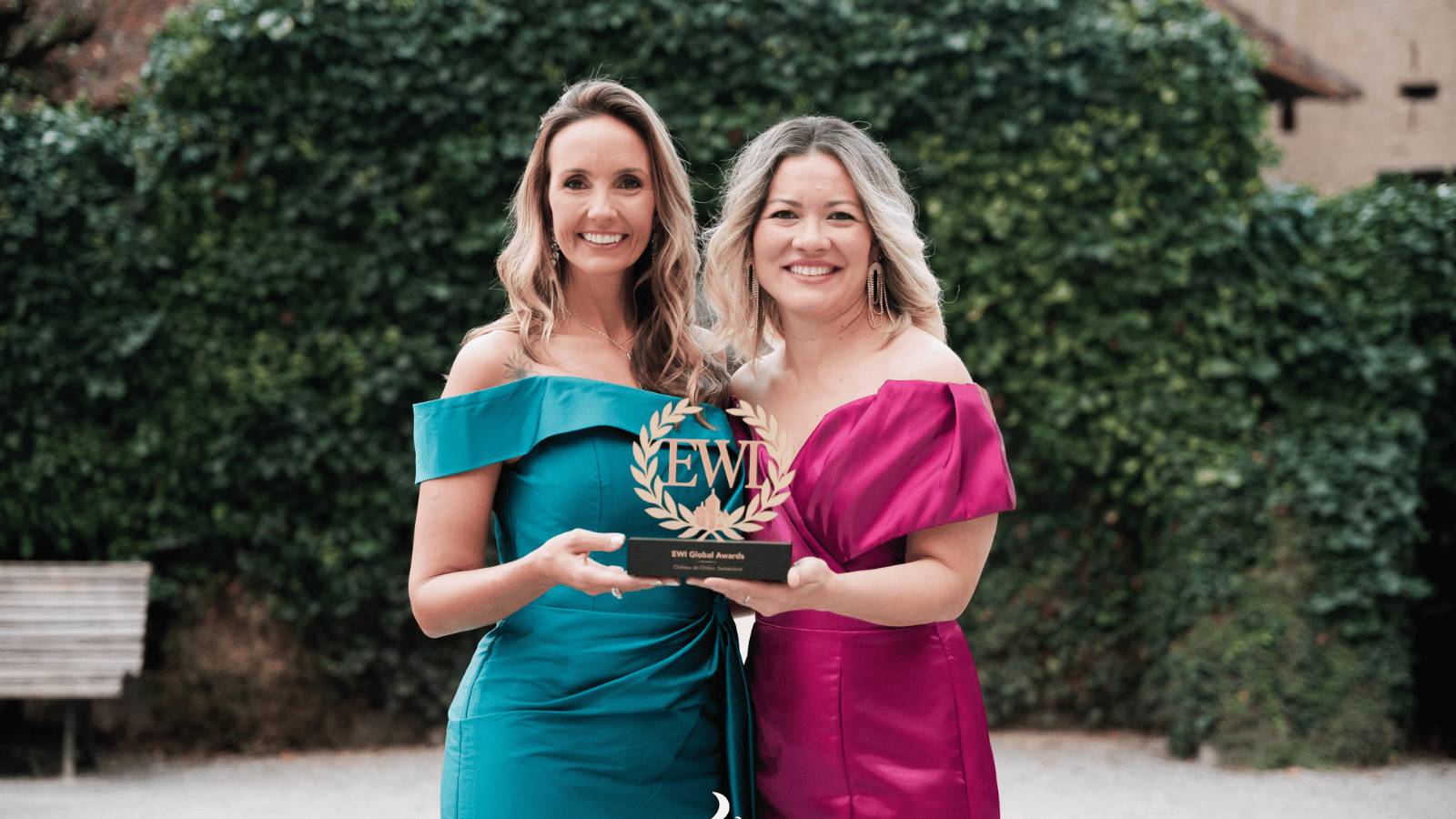 Registro durante o EWI Global Awards 2026, no Château de Chillon, em Montreux, na Suíça.