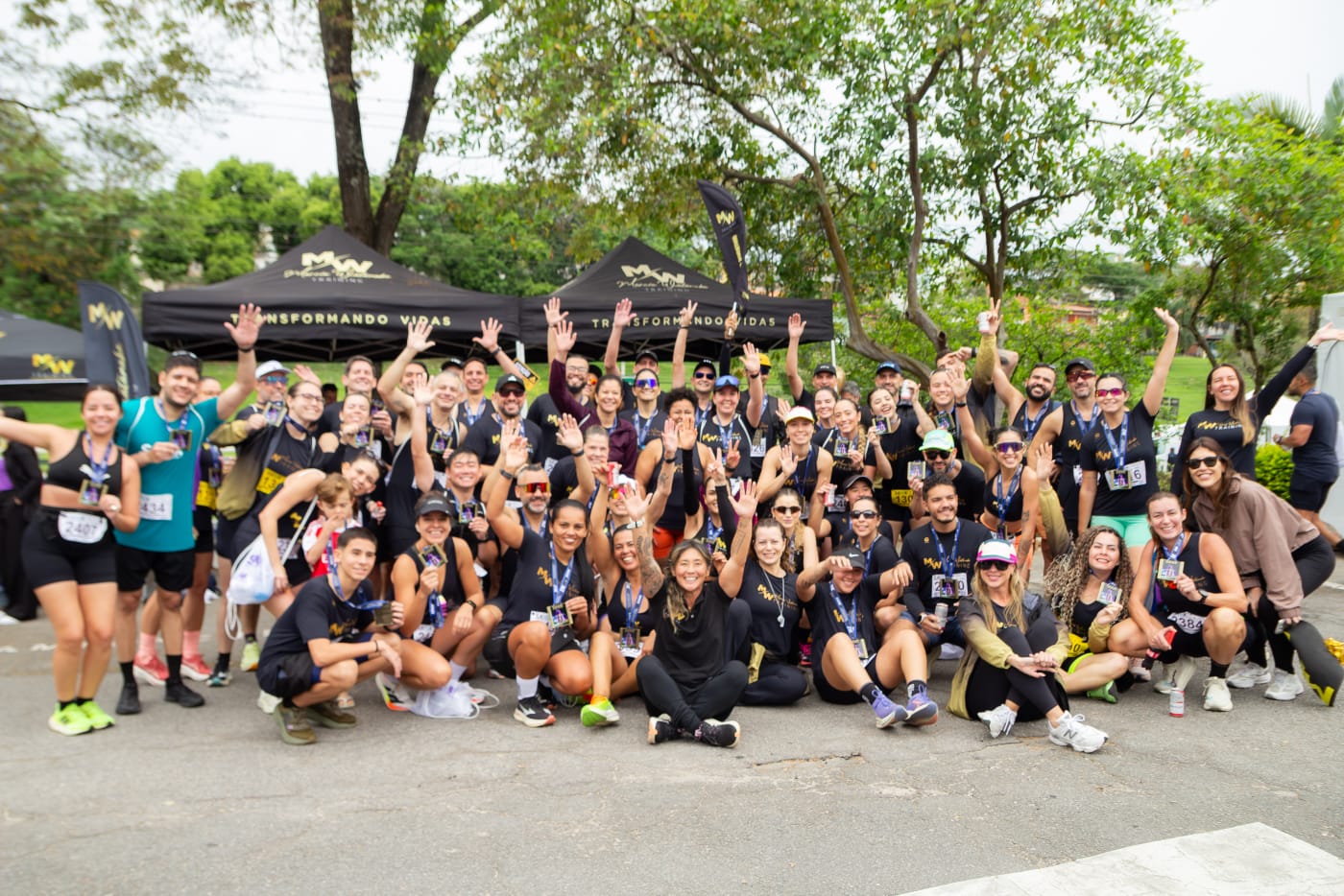 MW Training transforma corrida em comunidade e reúne mais de 90 atletas na Maratona de São José dos Campos