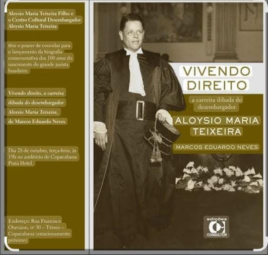 Aloysio Maria Teixeira tem trajetória na magistratura eternizada em produção audiovisual