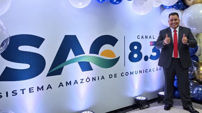 Sistema Amazônia de Comunicação inaugura novo canal e apresenta equipe em Manaus