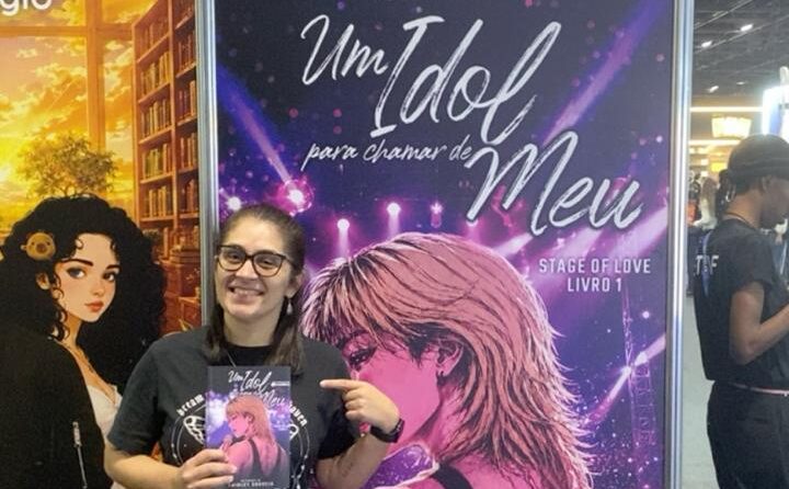Romance inspirado em idols coreanos esgota duas tiragens na Bienal do Livro de São Paulo