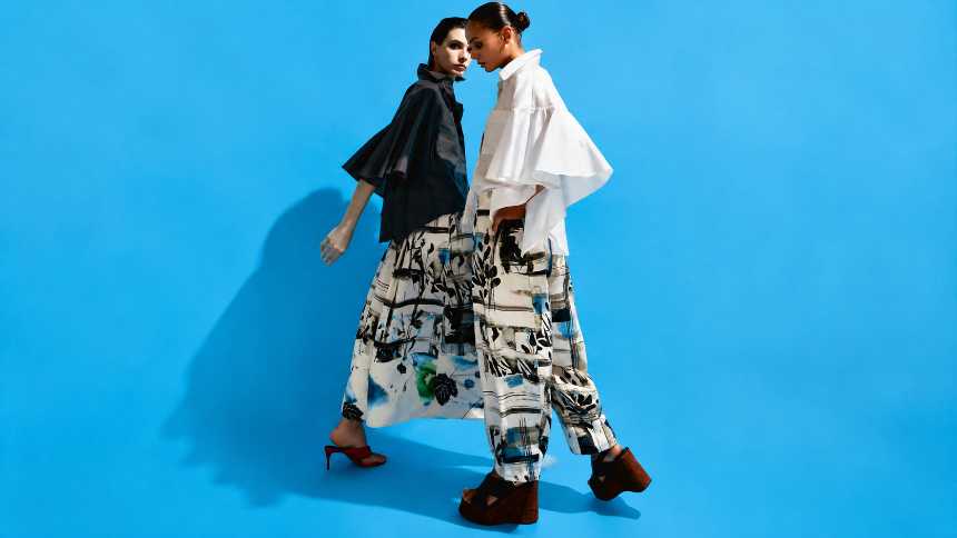Toia Lemann não se considera estilista, mas transforma arte em roupa