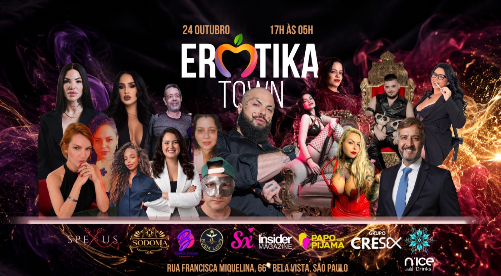 Festival de sexualidade com 13 talks inéditos e sessões fetichistas acontece em São Paulo